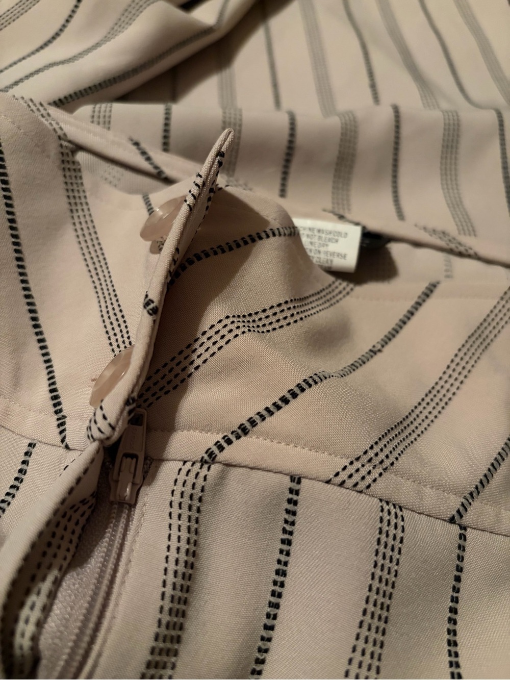 A-list by Wrapper Y2K Striped Flare Dress Pants Size 3